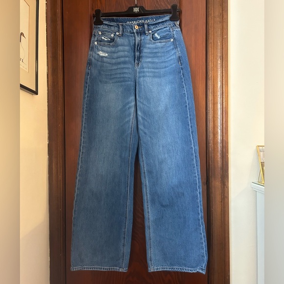 COPY - Cool Wide Leg Jeans from American Eagle - Picture 1 of 4